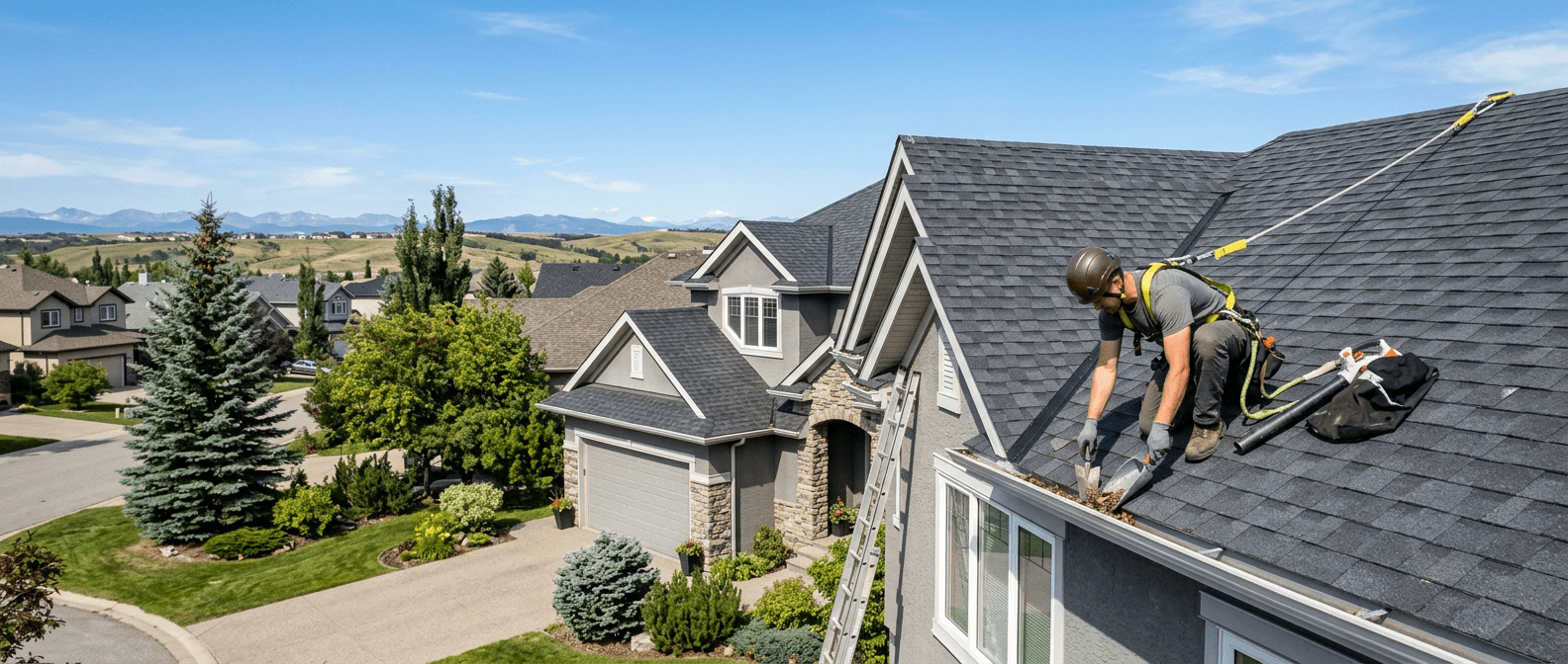 Professional Roof Maintenance - Tsunami Roofing Calgary